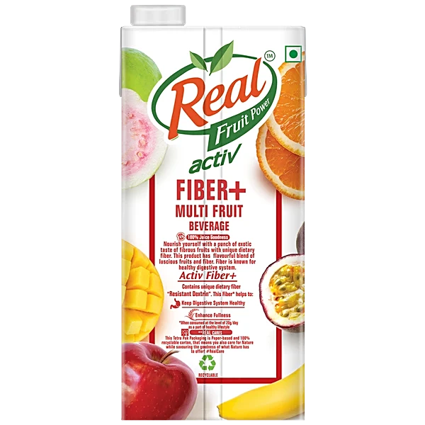 Real Activ Fiber + Multi Fruit Juice, 1 L